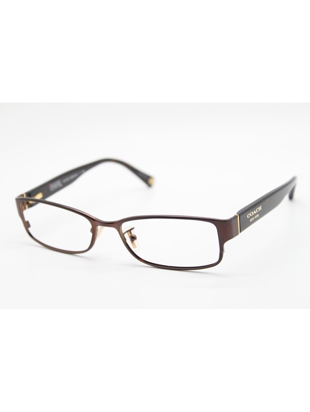 NEW COACH HC 5031 SPENSER 9076 SATIN BROWN AUTHENTIC EYEGLASSES 53-16